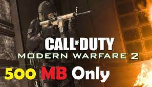 Call Of Duty Modern Warfare 2 Highly Compressed 100Mb  PC Games Highly